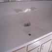 Sink after refinished